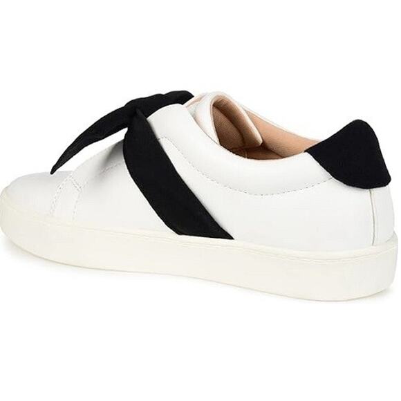 Journee Collection Women s Abrina Casual Fashion Sneakers, White Size 12M - Picture 4 of 4